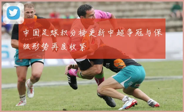 中国足球积分榜更新中超争冠与保级形势再度收紧